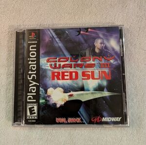 Colony Wars III: Red Sun for PlayStation - Black